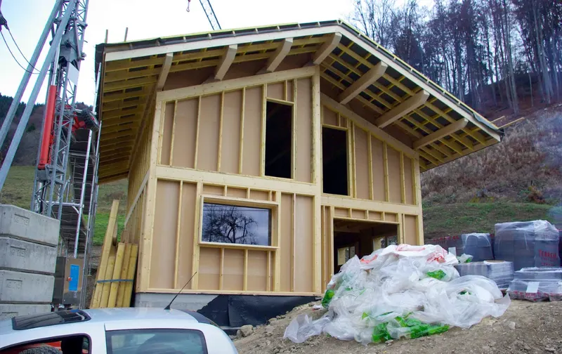 Maison à ossature bois