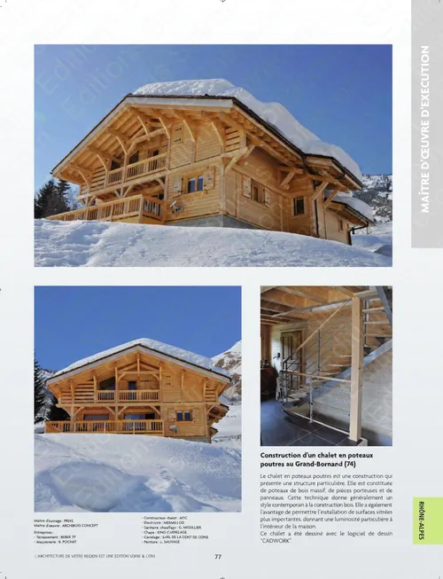 L'architecture de votre région n° 258 — page 2 sur 3 de l'article consacré à ArchiBois Concept