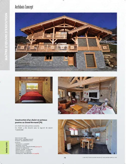 L'architecture de votre région n° 258 — page 3 sur 3 de l'article consacré à ArchiBois Concept